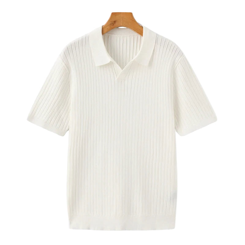 Florence - Ribbed Cotton Polo