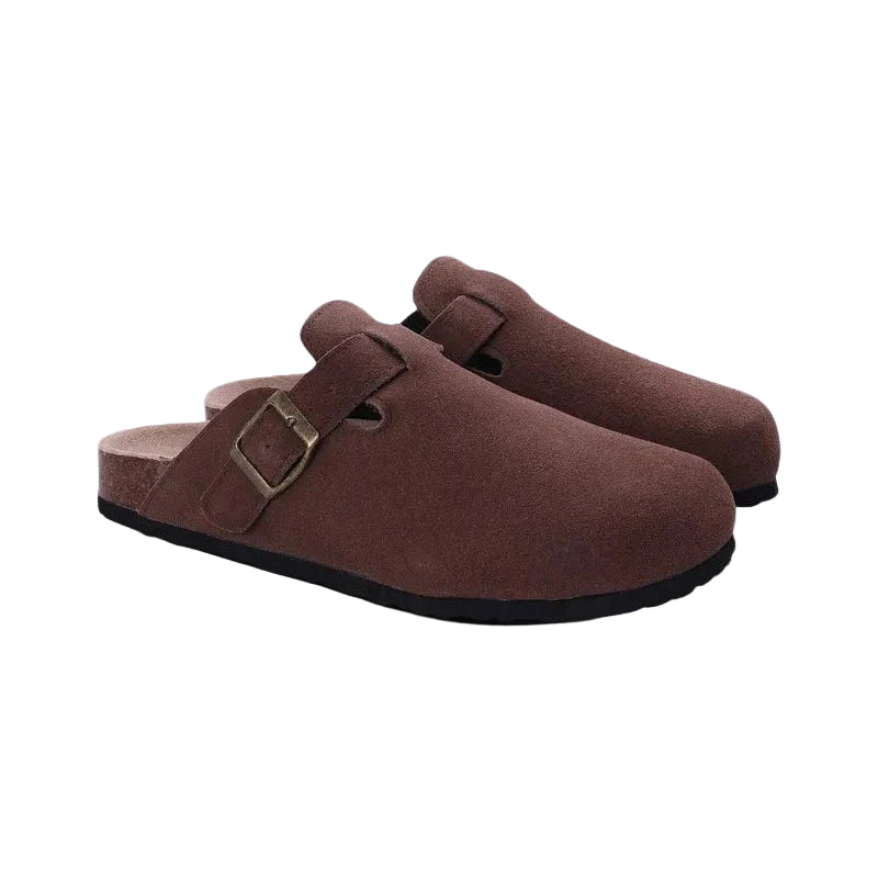 Old Money Suede Clogs