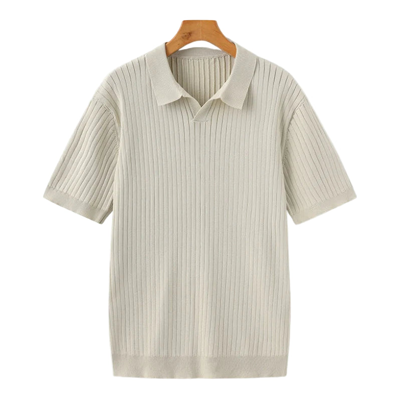 Florence - Ribbed Cotton Polo